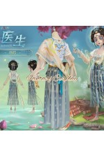 Identity V Doctor Emily Dyer Master Apothecary Hanfu Style Cosplay Costume
